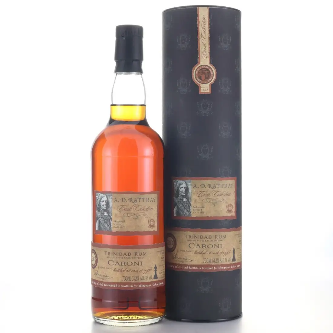 A.D. Rattray Caroni Cask Collection Shinanoya HTR 1997