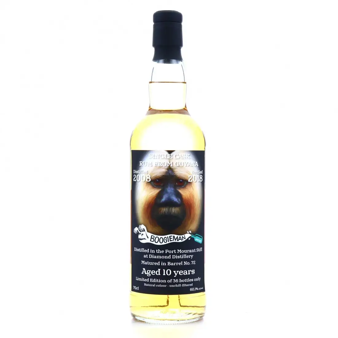 Boogieman Port Mourant Single Cask Rum 2008