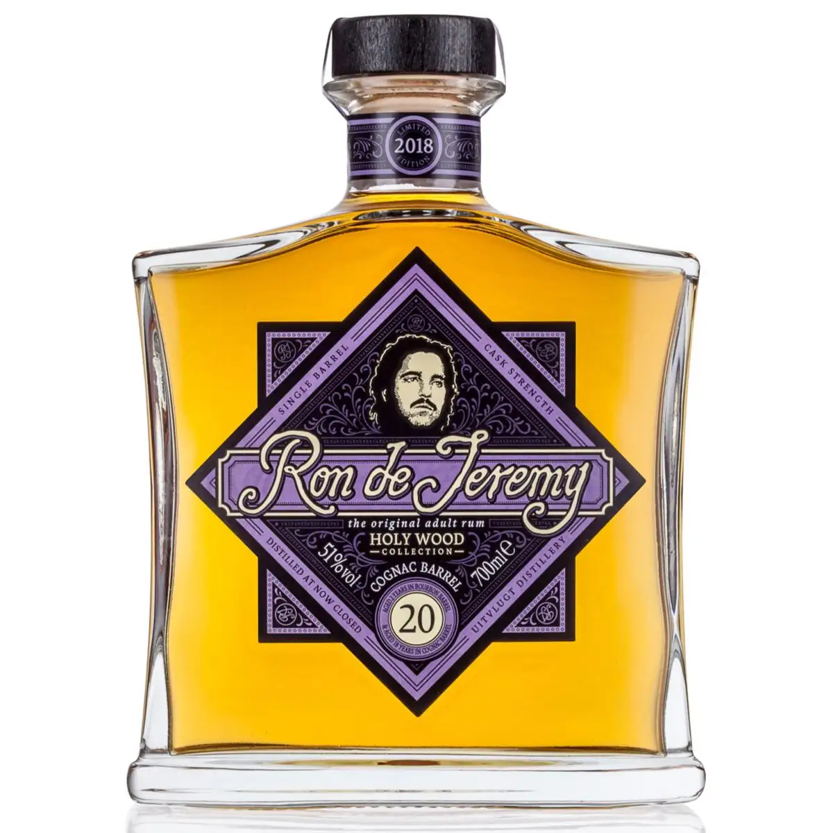 Uitvlugt Ron de Jeremy Holy Wood 20 YO Cognac Barrel 1997
