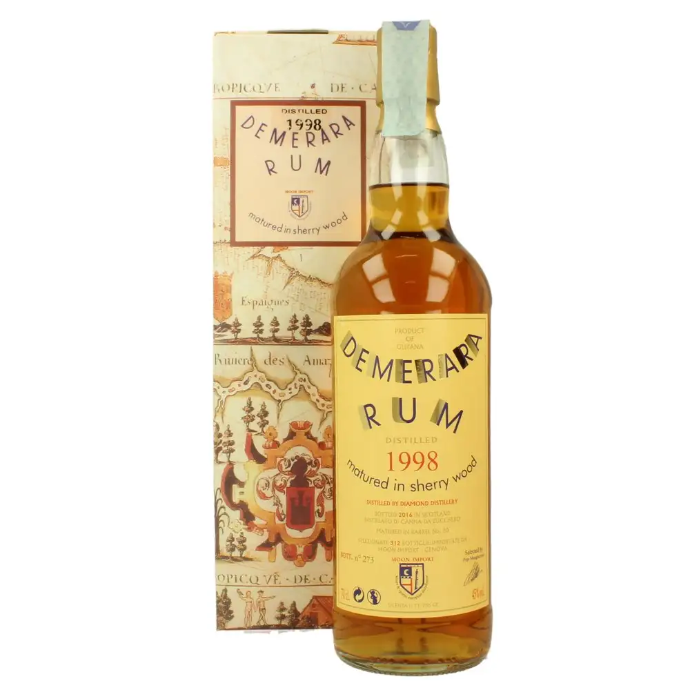 Moon Import Diamond Demerara Rum 1998