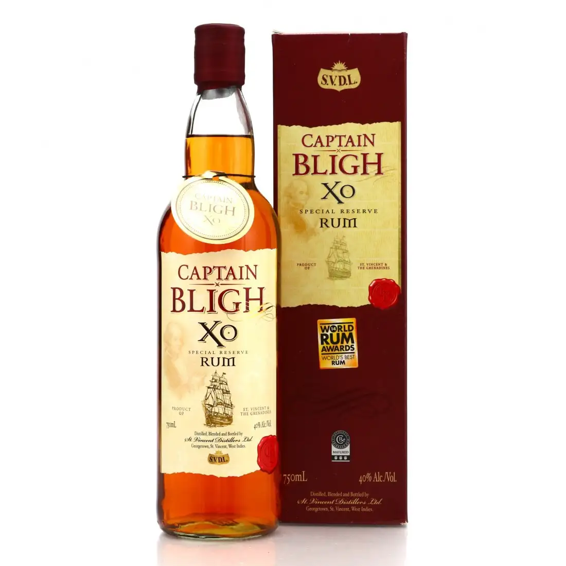 St. Vincent Distillers Ltd. Captain Bligh XO