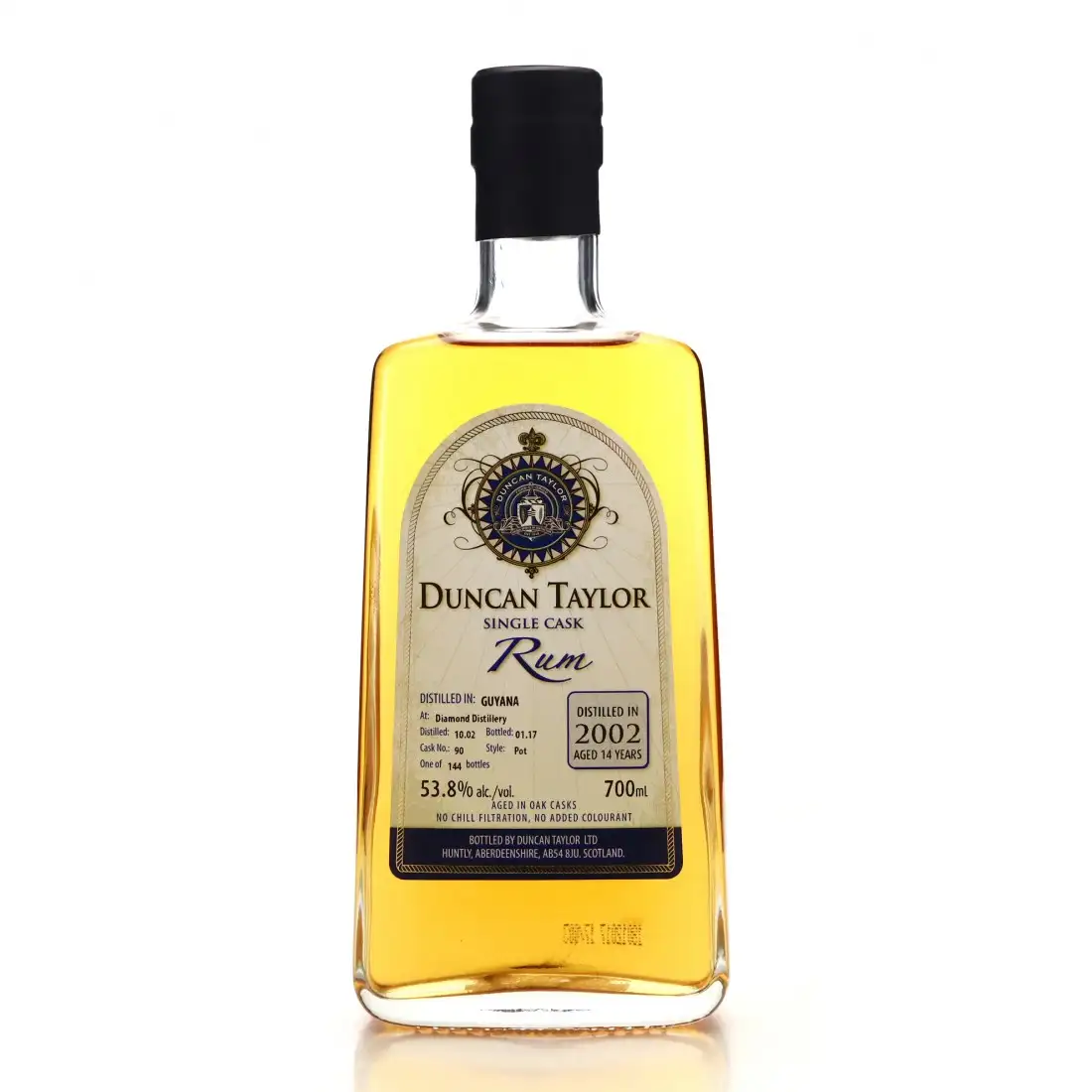 Duncan Taylor Diamond (Port Mourant) Single Cask Rum 2002