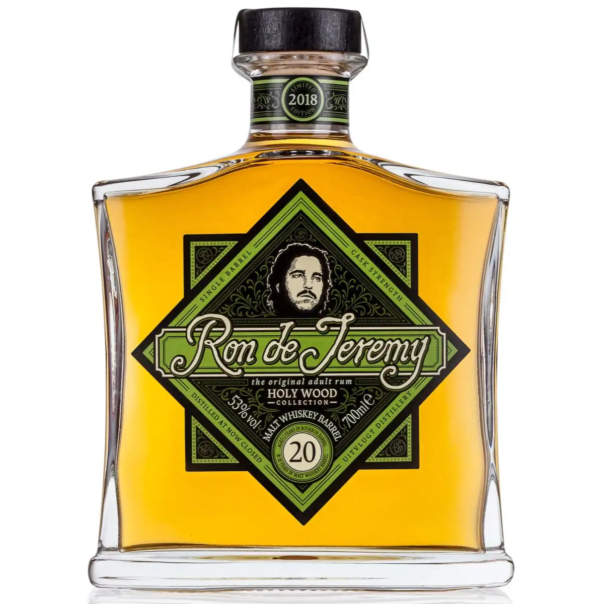 Uitvlugt Ron de Jeremy Holy Wood 20 YO Malt Whisky Barrel 1997
