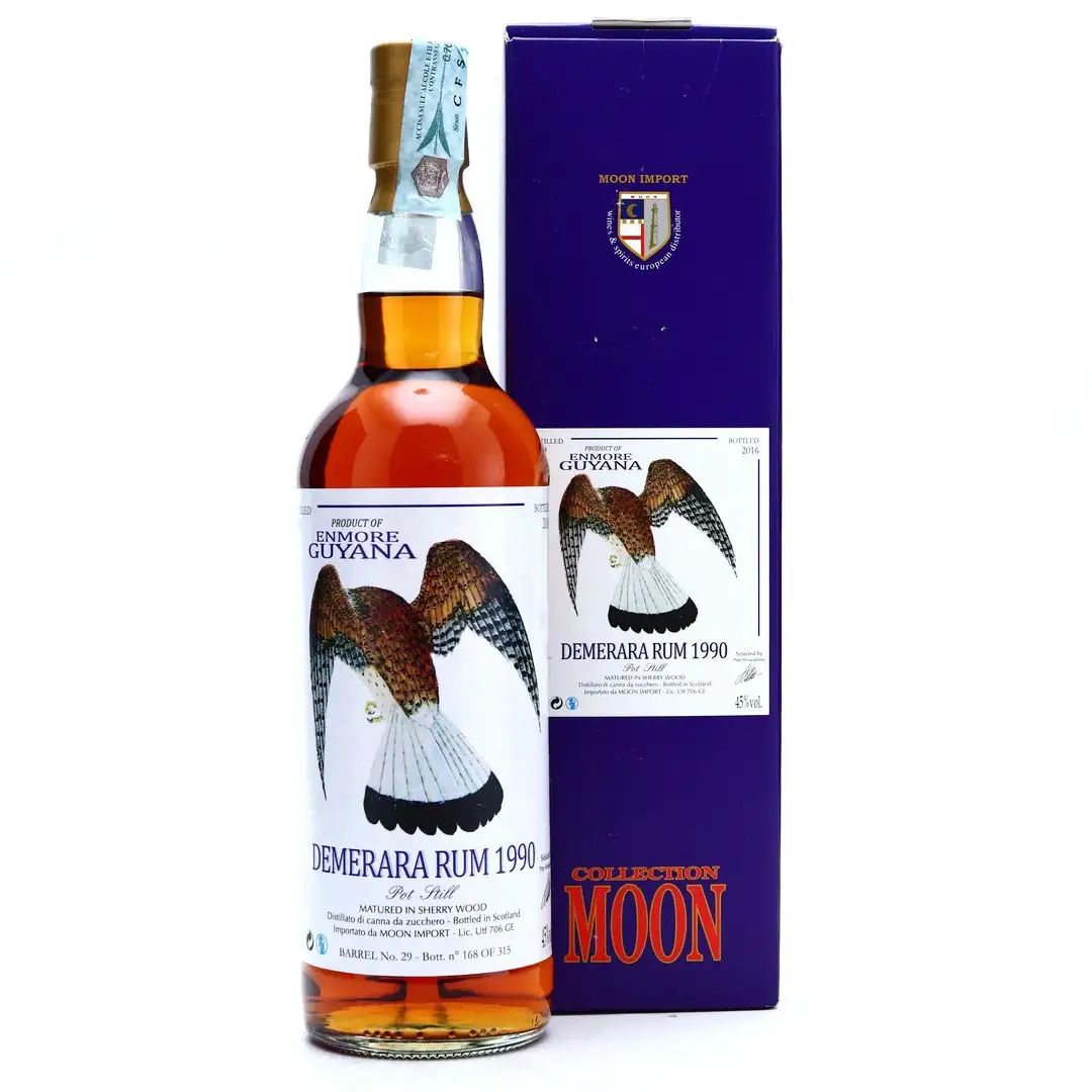 Moon Import Enmore Demerara Rum 1990