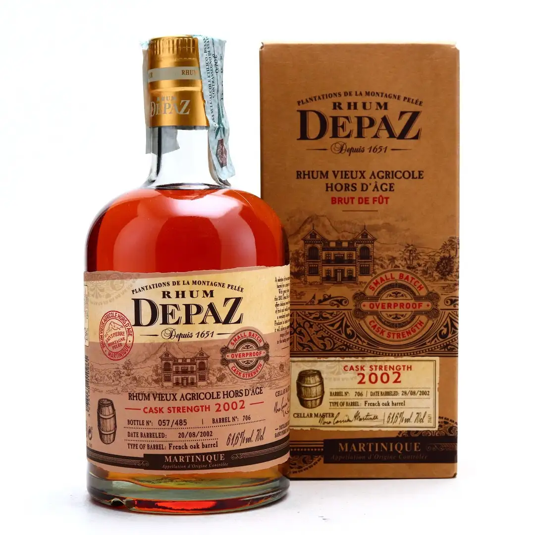 Depaz Cask Strength Small Batch 2002