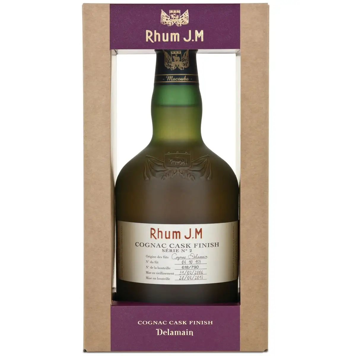 Rhum J.M Série N°2 Cognac Cask Finish 2006