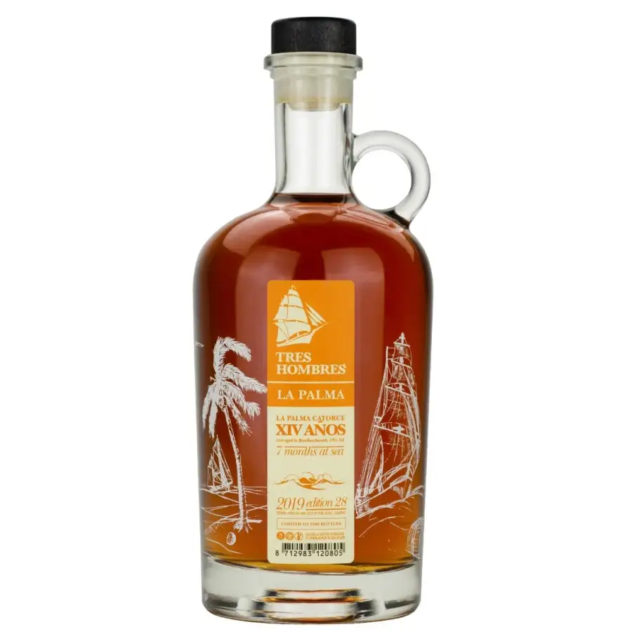 Tres Hombres Ron Aldea Ed. 028 La Palma Catorce XIV
