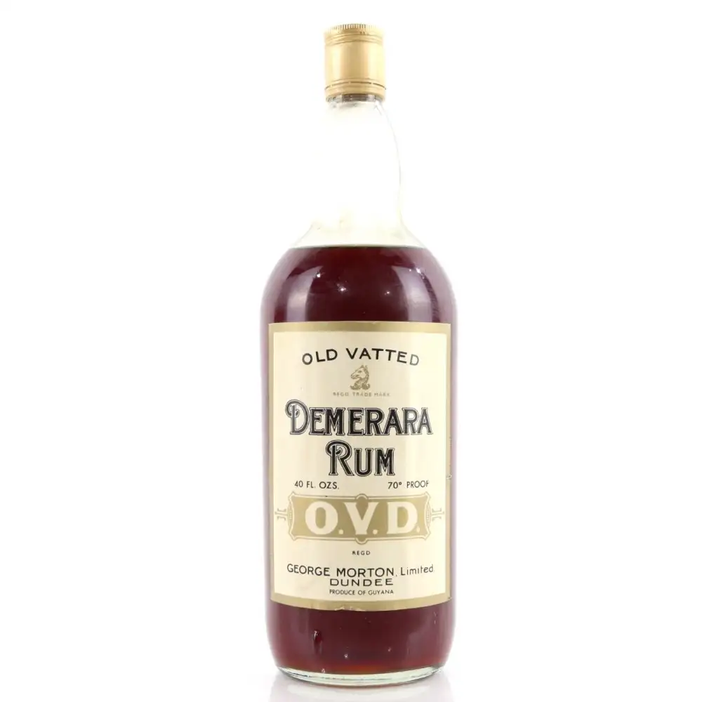 George Morton Ltd DDL O.V.D. Old Vatted Demerara