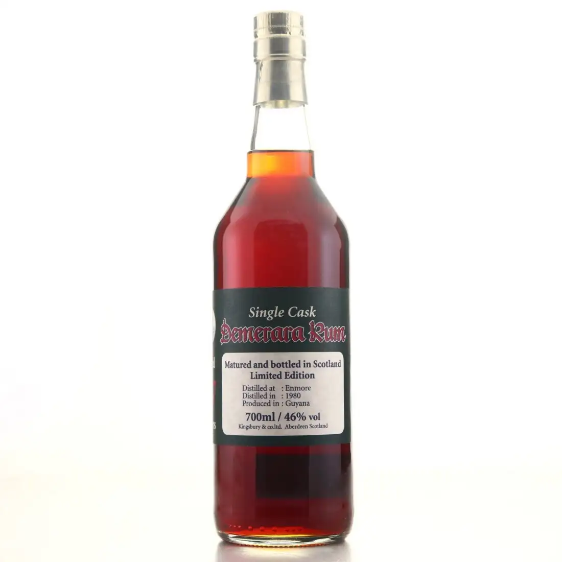 Kingsbury Enmore Demerara Rum Single Cask 1980