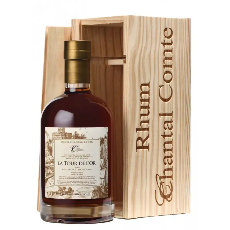 Rhum Chantal Comte Maison La Mauny La Tour De L‘Or 2005