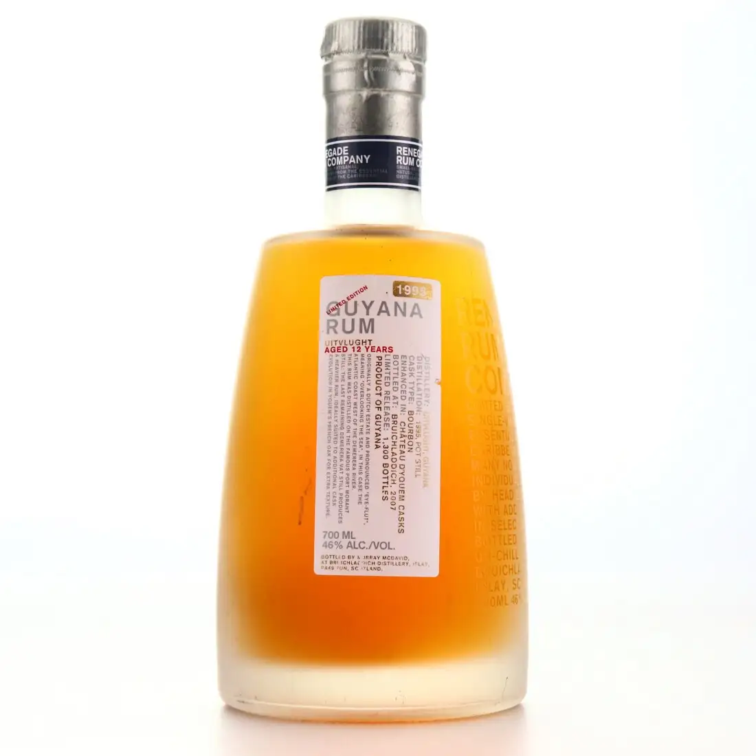 Renegade Uitvlugt Guyana Rum 1995