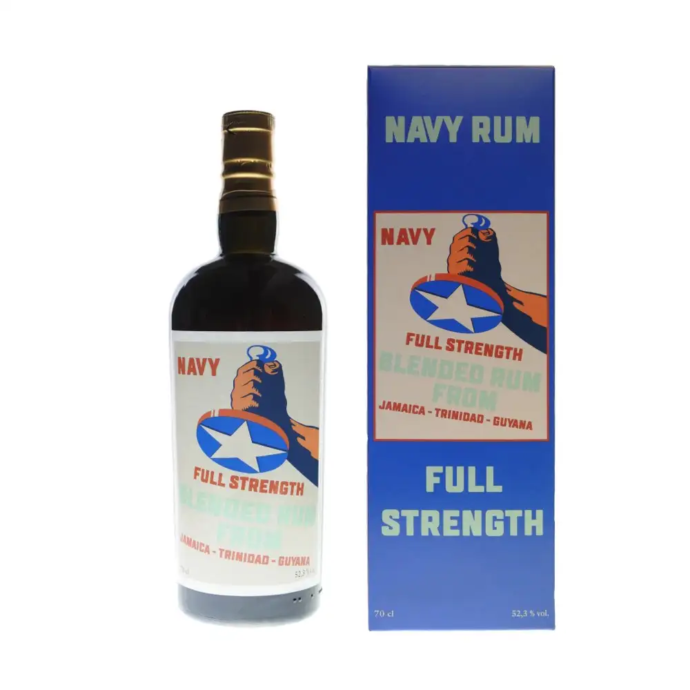 Corman Collins Navy Rum Full Strength Blended Rum 1998