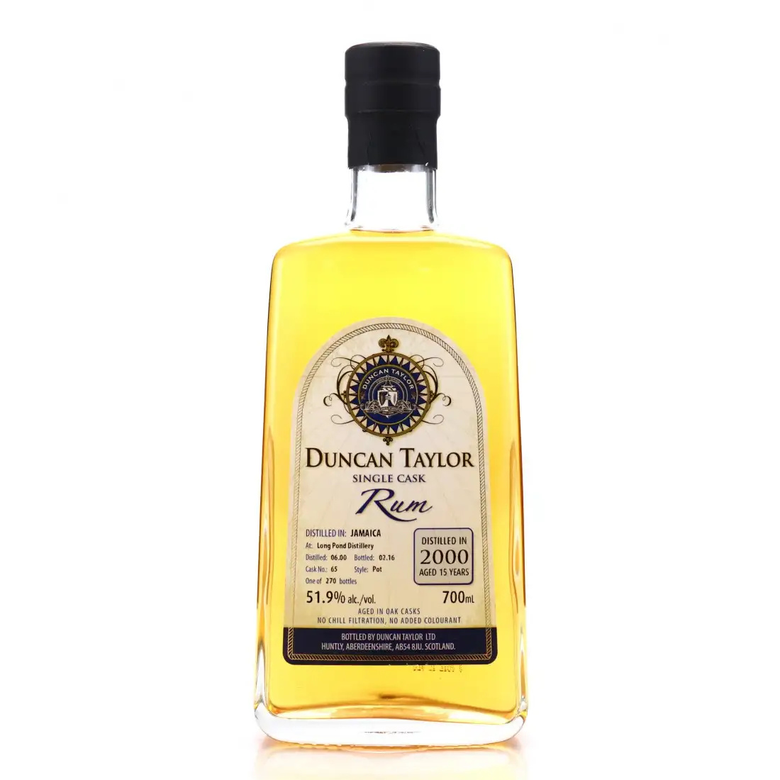Duncan Taylor Long Pond Single Cask Rum 2000