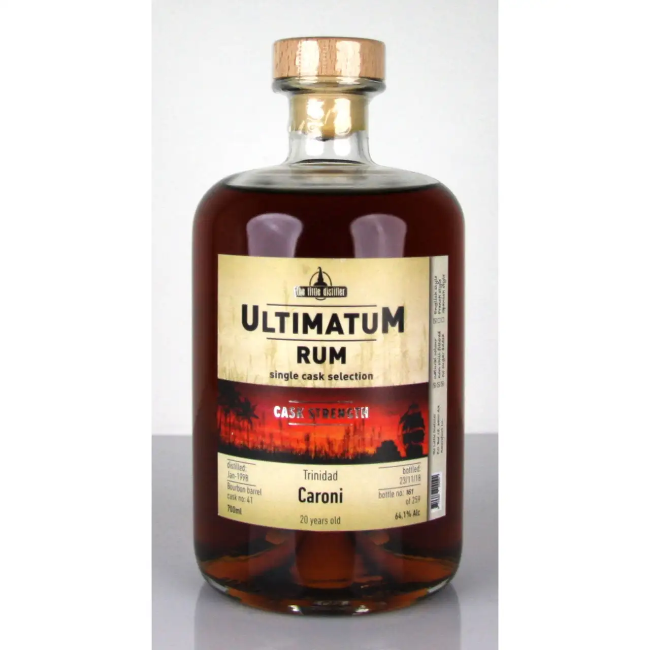 The Little Distiller Caroni Ultimatum Rum HTR 1998