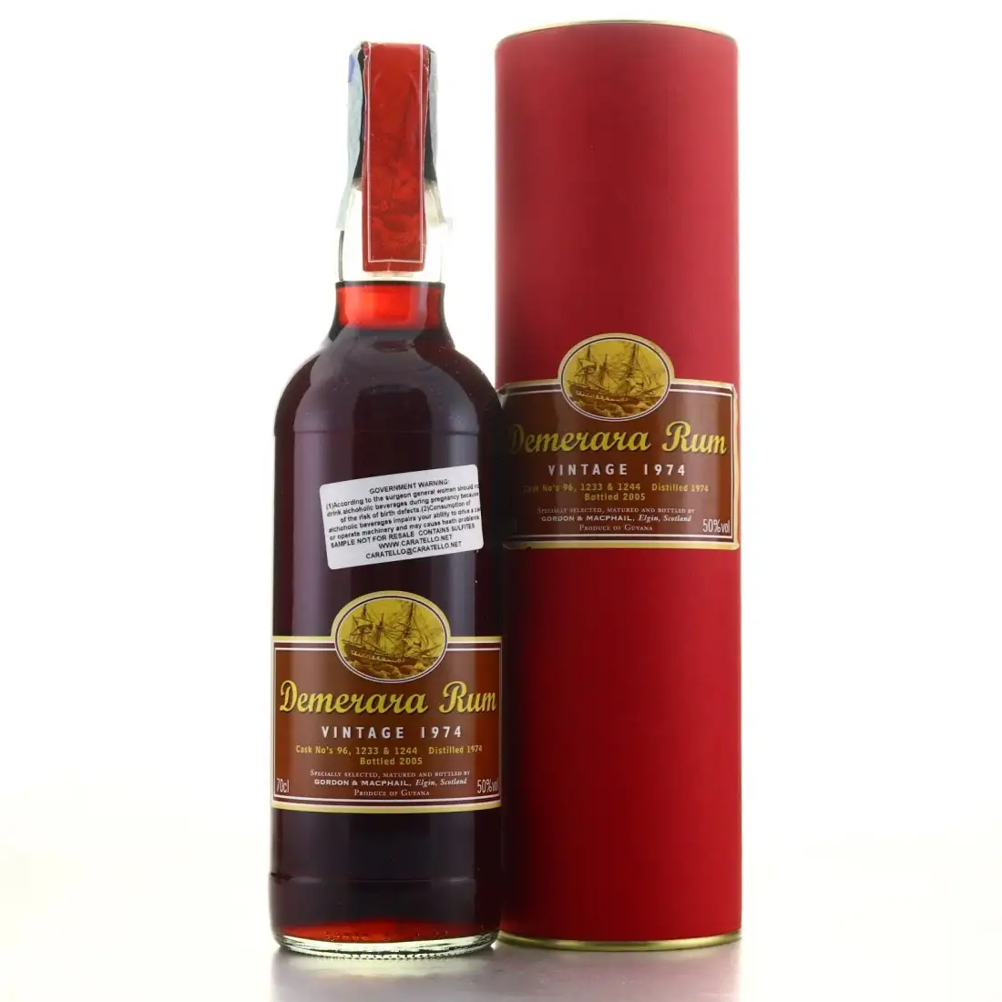 Gordon & MacPhail Demerara Rum 1974
