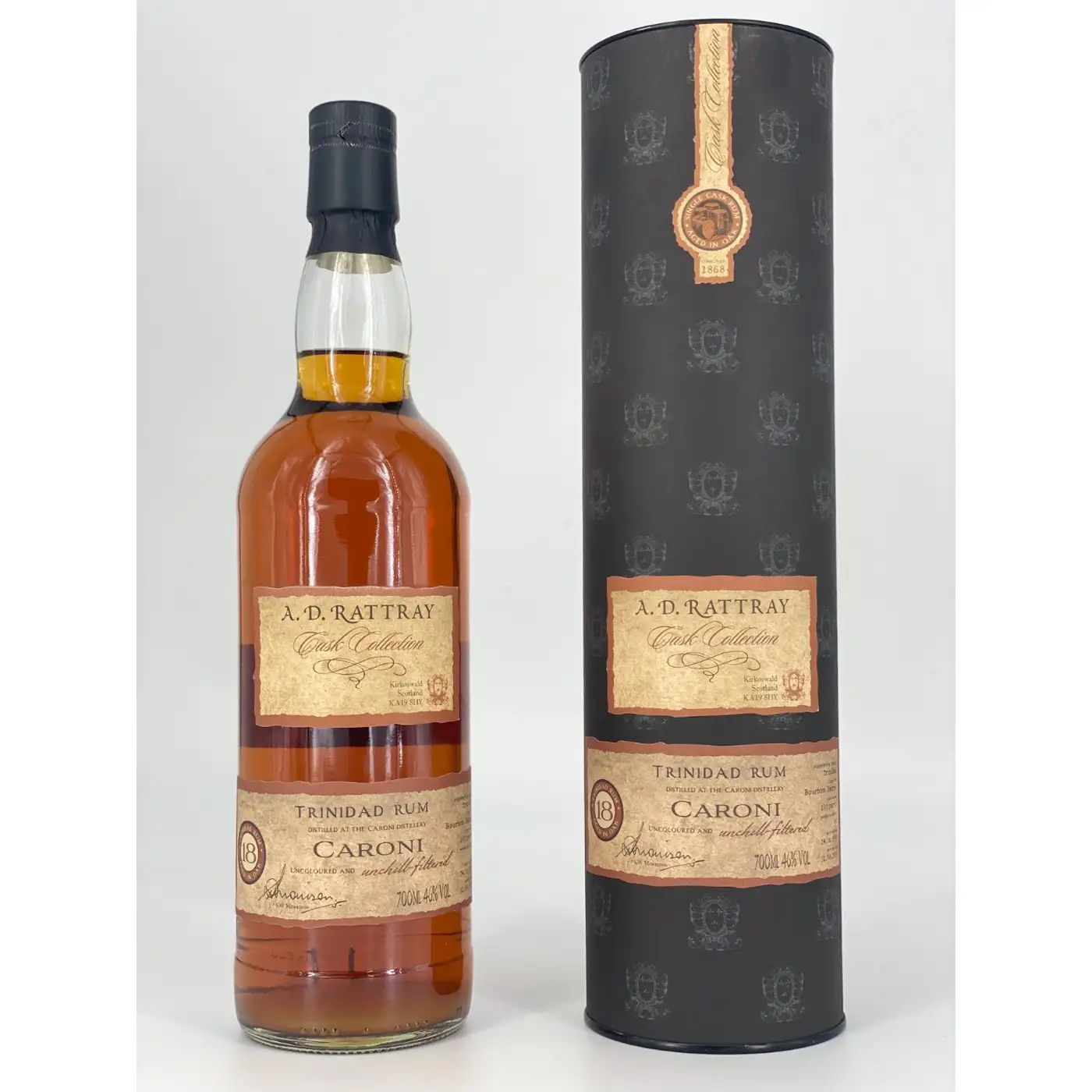 A.D. Rattray Caroni Cask Collection 1997