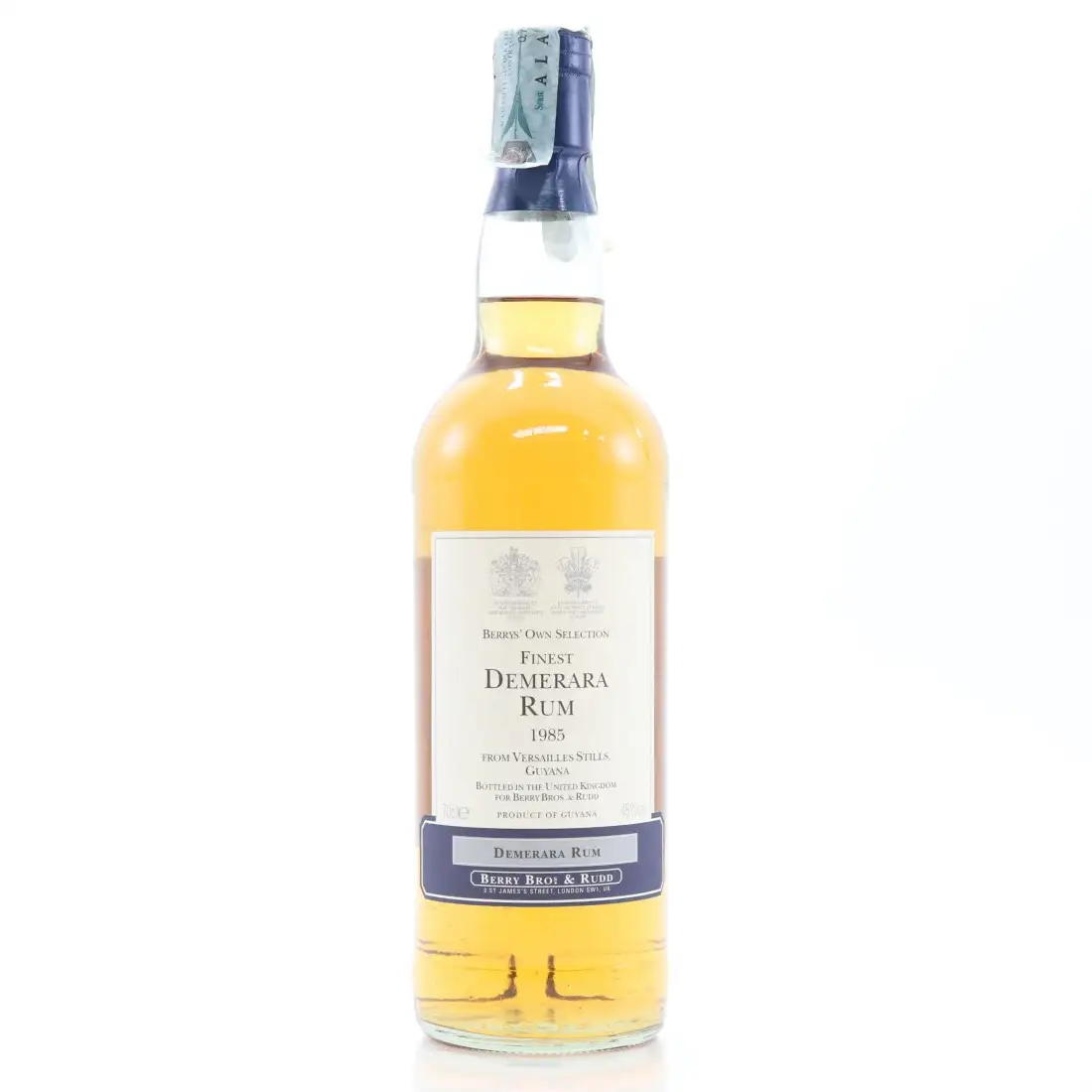 Berry Bros & Rudd Versailles Finest Demerara Rum 1985