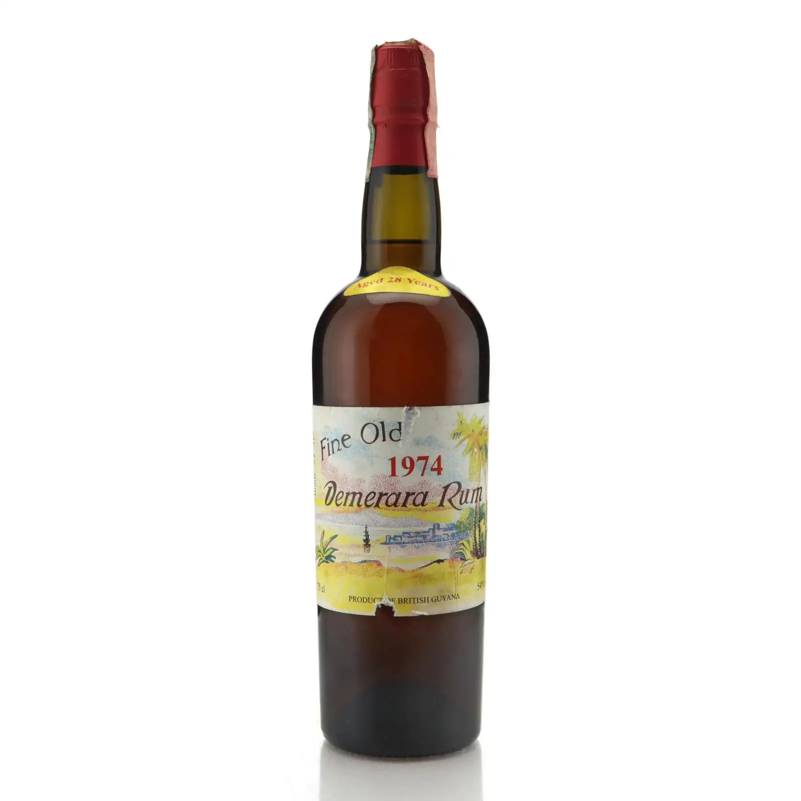 High Spirits Collection Enmore Fine Old Demerara Rum 1974
