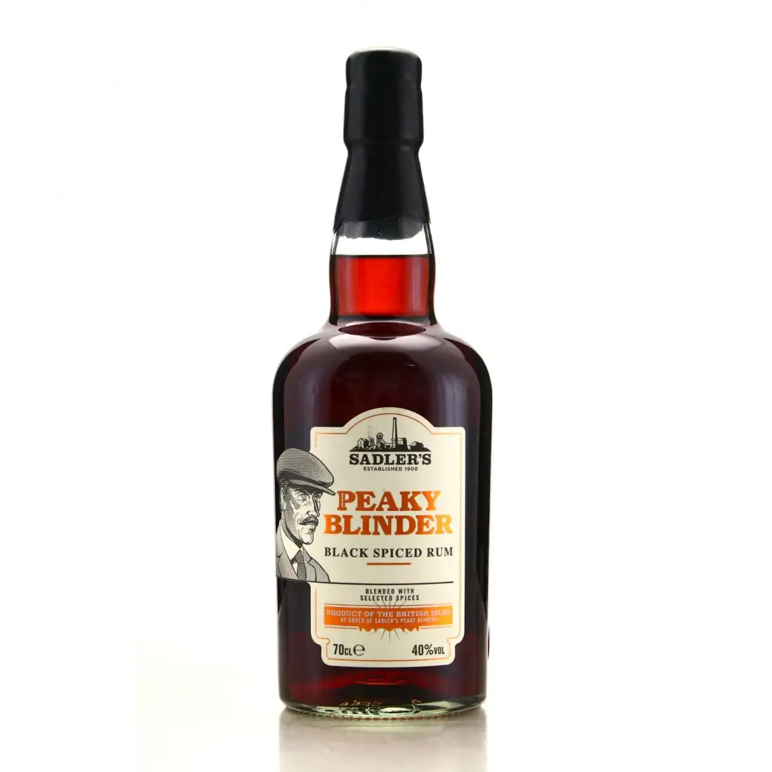 Saddlers Peaky Blinder Black Spiced Rum