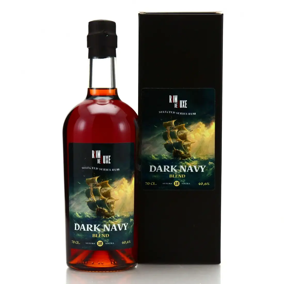 Romdeluxe Dark Navy Blend Selected Series Rum No.3
