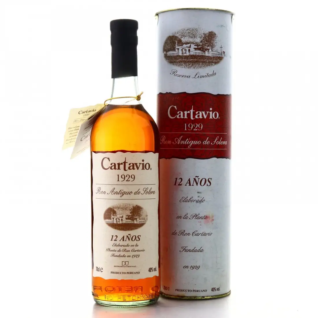 Cartavio 1929 12 Años