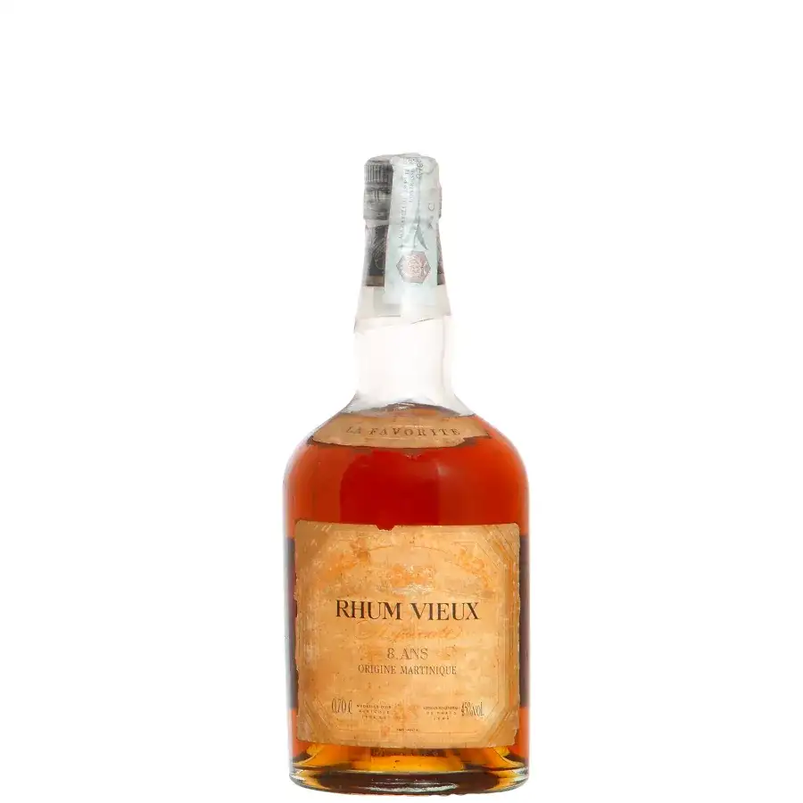 La Favorite Rhum Vieux 8 ans Origene Martinique