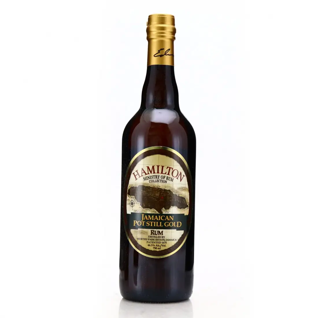 Five & 20 Spirits Worthy Park Hamilton Jamaican Pot Still Gold