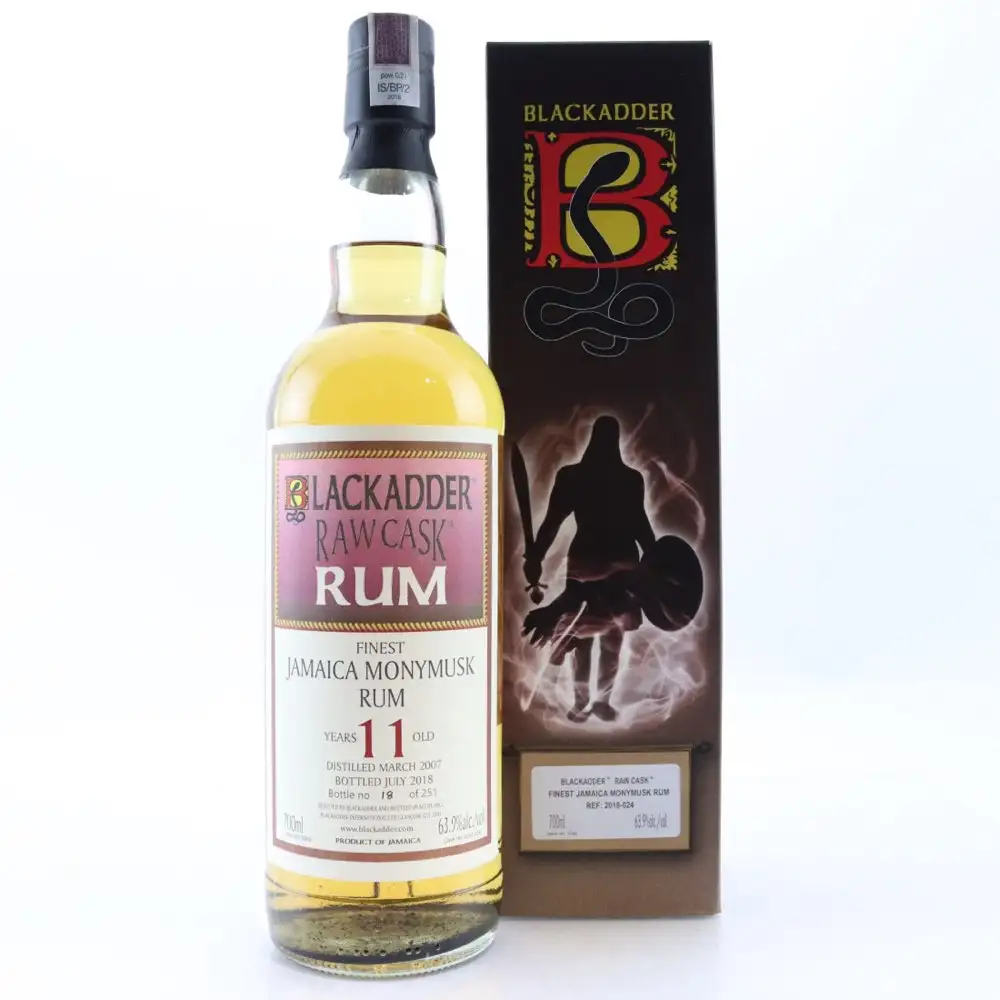 Blackadder Clarendon Finest Jamaica Monymusk Rum 2007