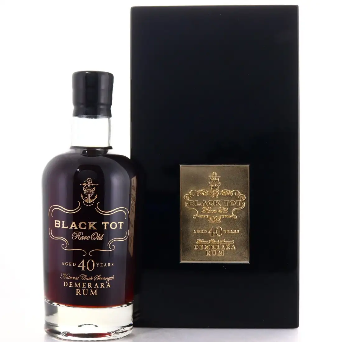 Elixir Distillers of London Port Mourant Black Tot Rum Demerara Aged 40 Years 1975