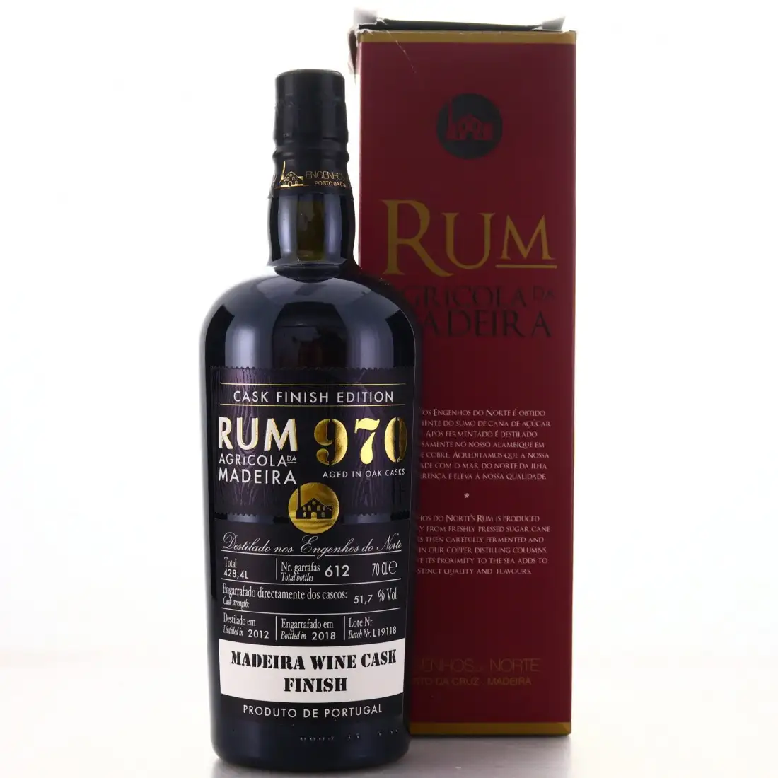 Engenhos do Norte 970 Black Label Cask Finish Edition 2012