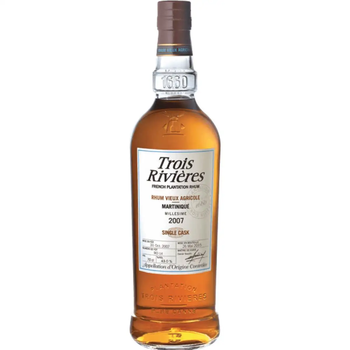 Trois Rivières Single Cask 2007