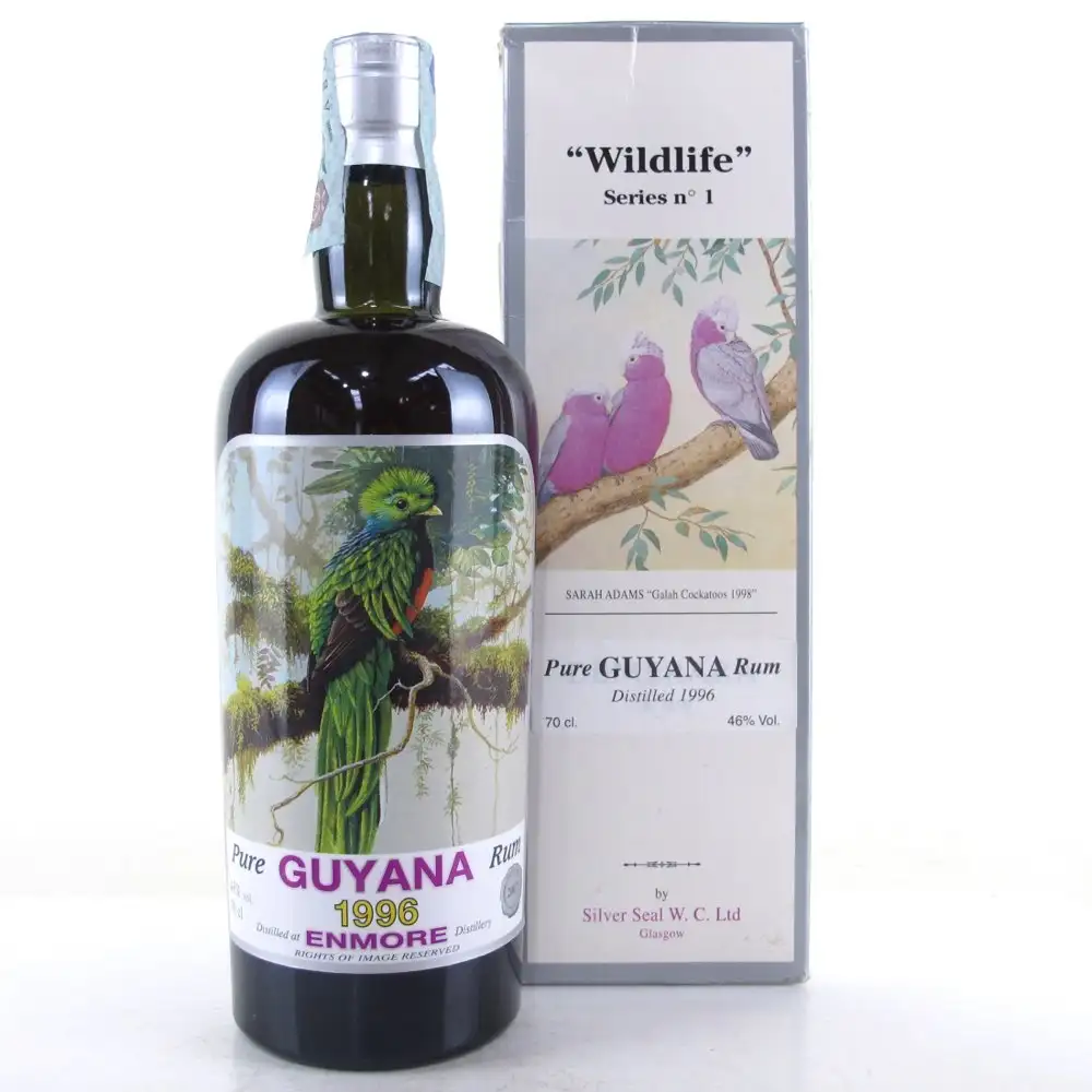 Silver Seal Enmore Demerara Rum Wildlife Series No. 1 1996