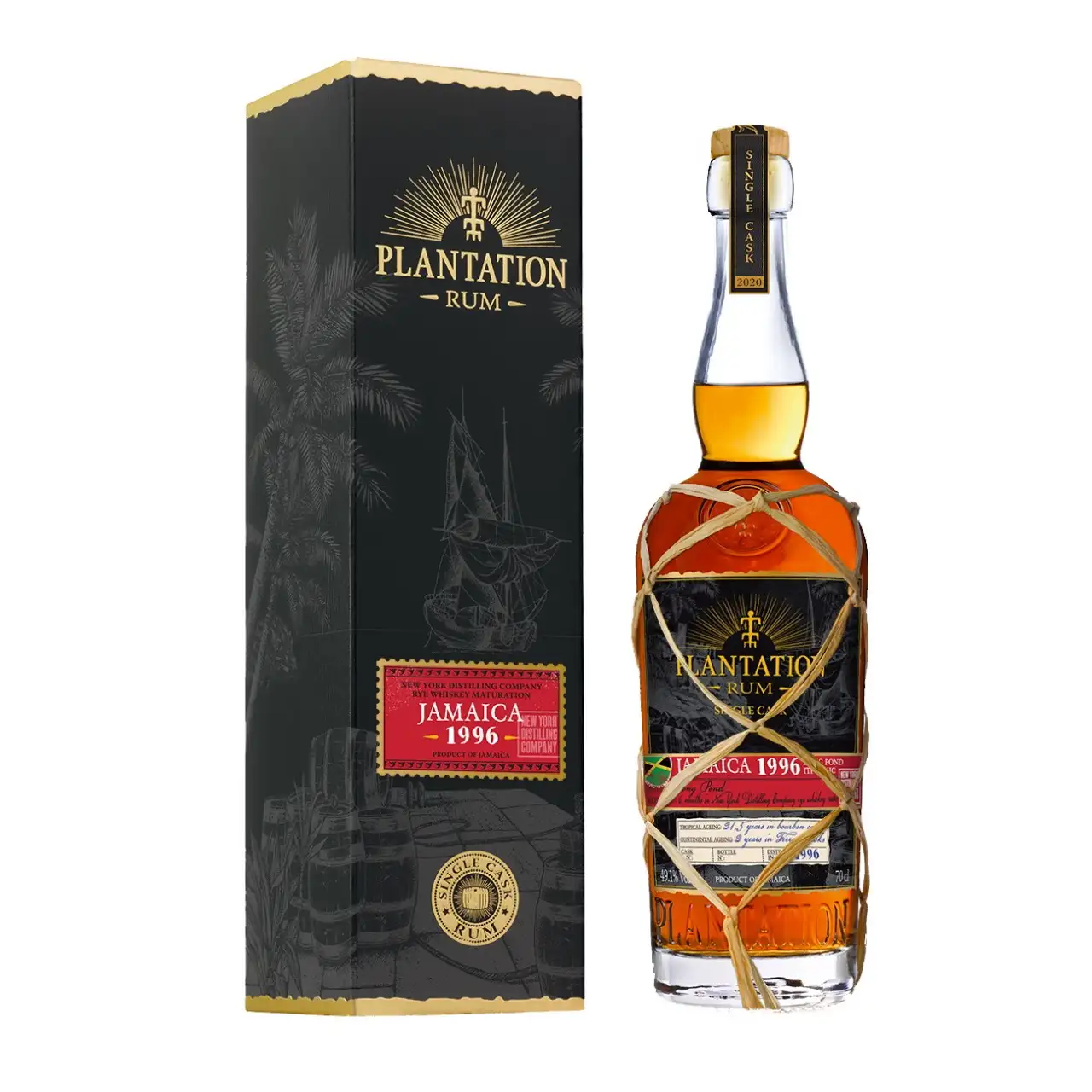 Long Pond Plantation Jamaica Finish Rye Whiskey ITP - HJC 1996