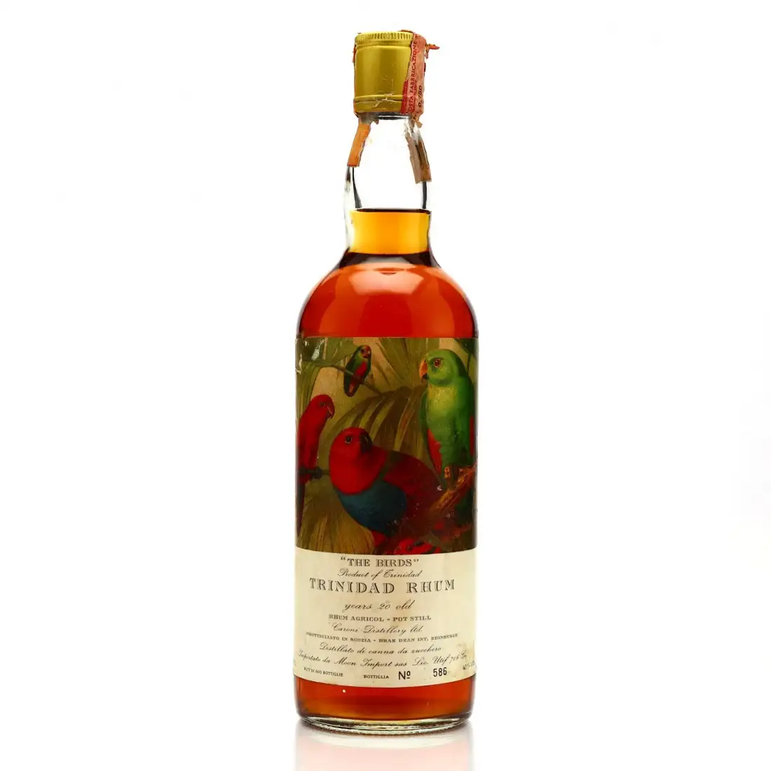 Moon Import Caroni Trinidad Rum „The Birds“ (600 bottles) 1967