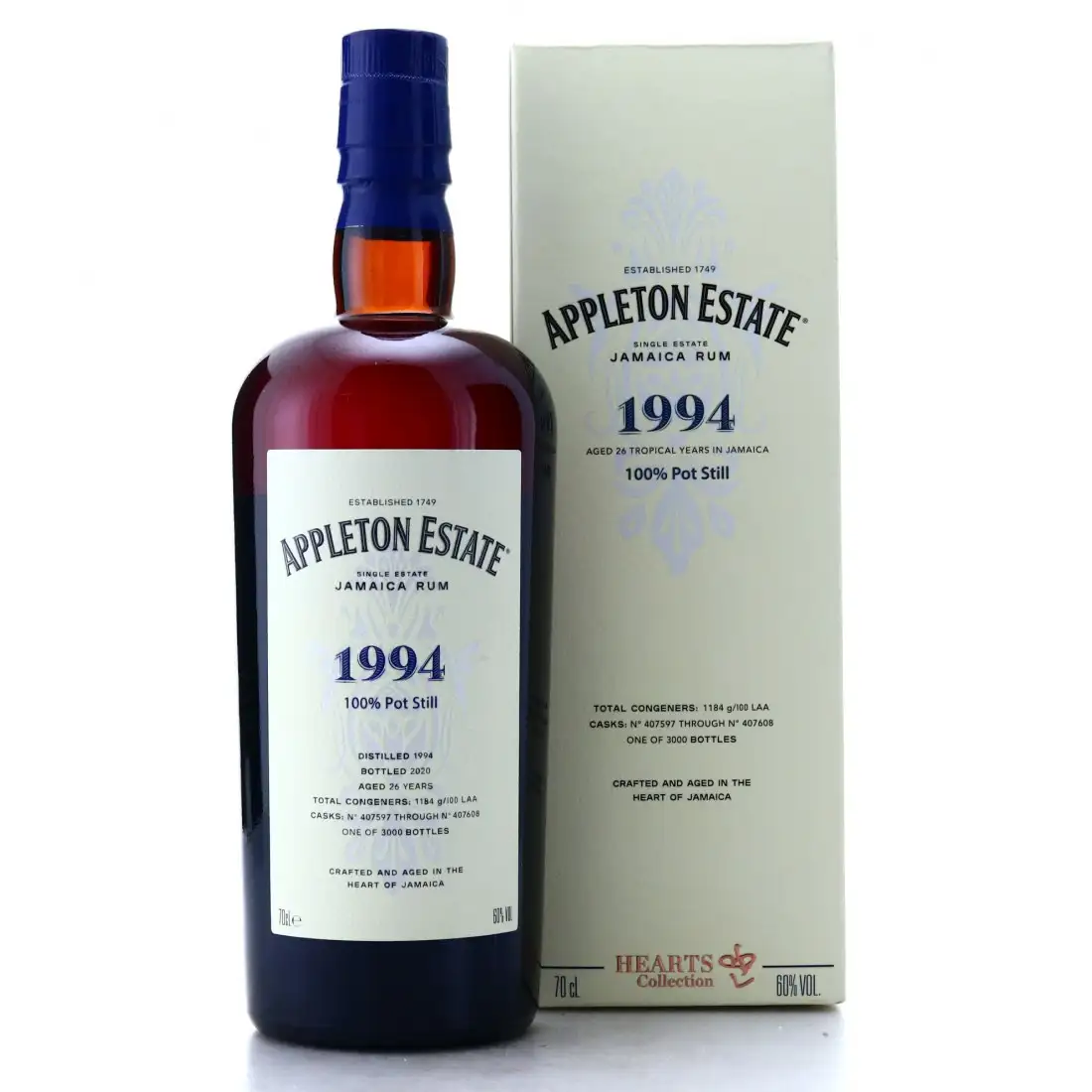 Velier Appleton Hearts Collection - 1994