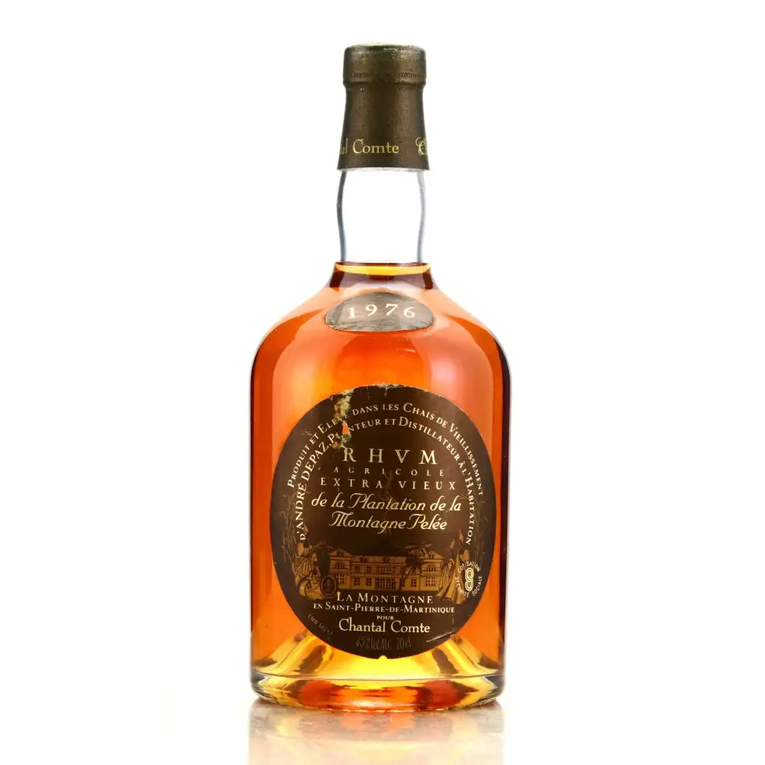Rhum Chantal Comte Depaz Rhum Agricole Extra Vieux 1976