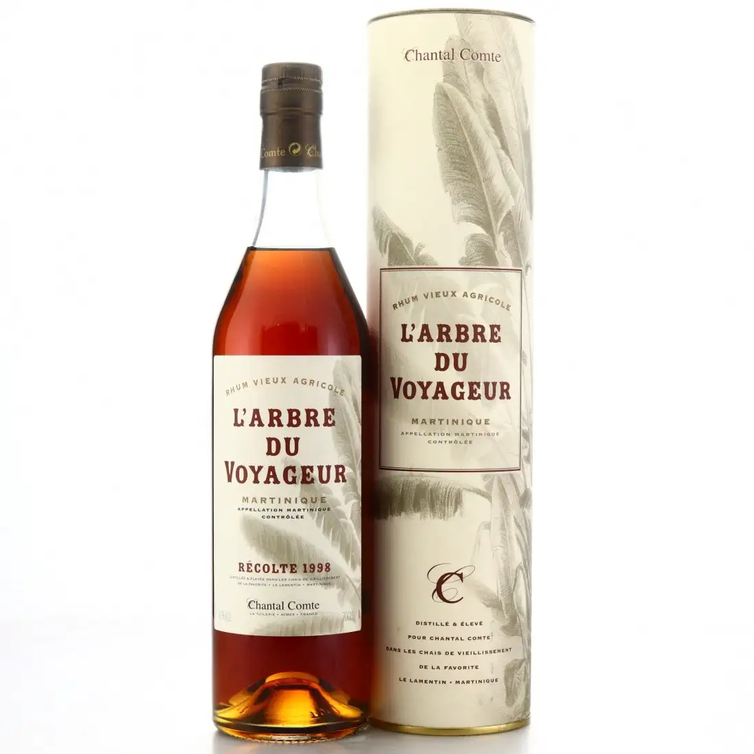 Rhum Chantal Comte La Favorite L‘Arbre Du Voyageur 1998