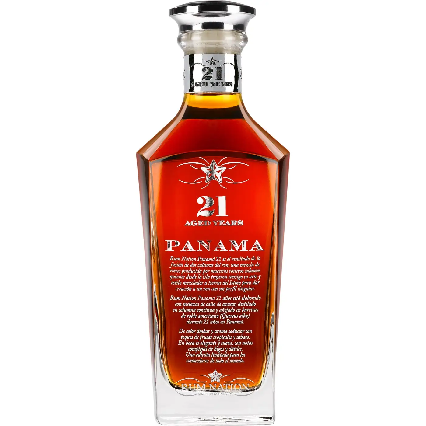 Rum Nation Panama Decanter 21 Years 1995