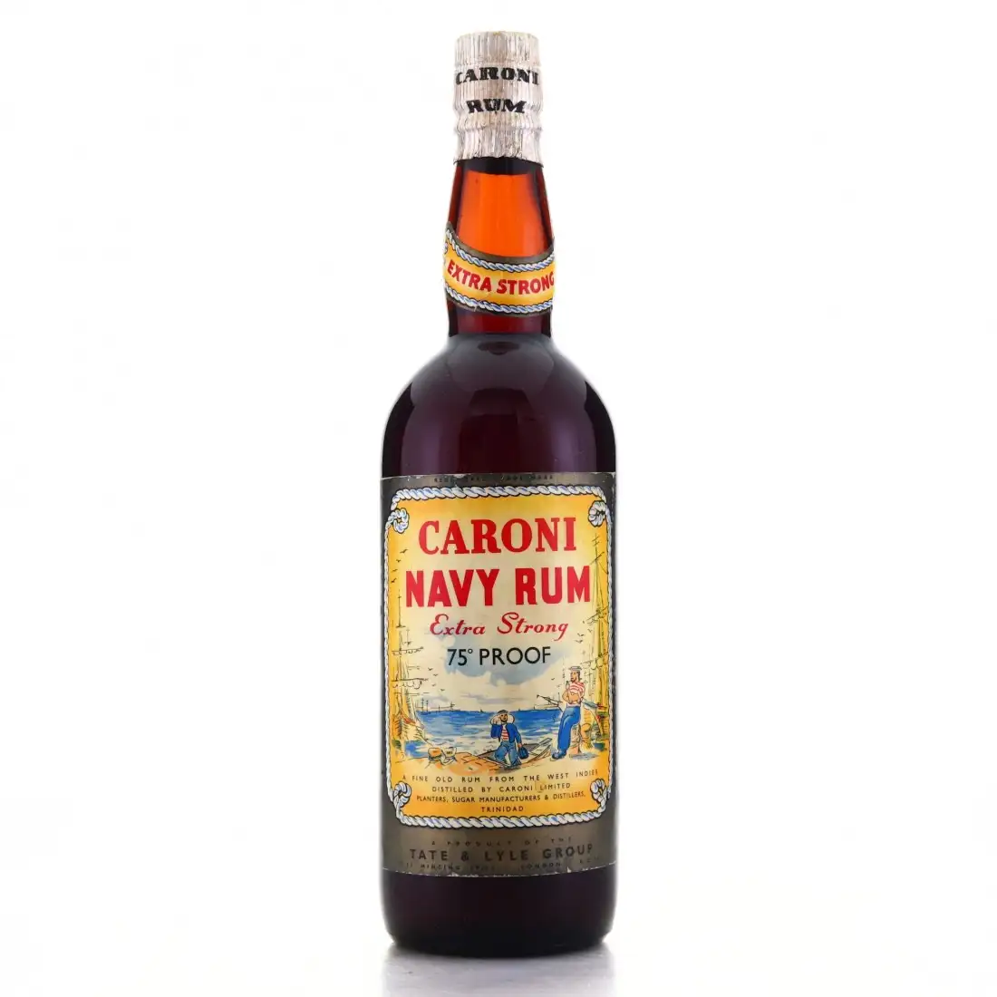 Tate & Lyle Group Caroni Navy Rum Extra Strong 75 Proof