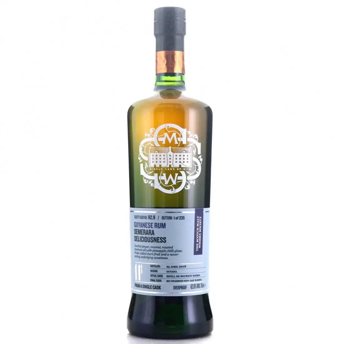 SMWS DDL R2.9 Demerara deliciousness 2008