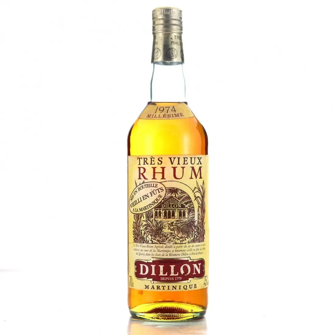 Dillon Très Vieux Rhum 1974