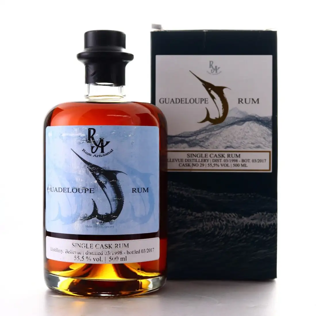 Bellevue RA Guadeloupe Rum 1998