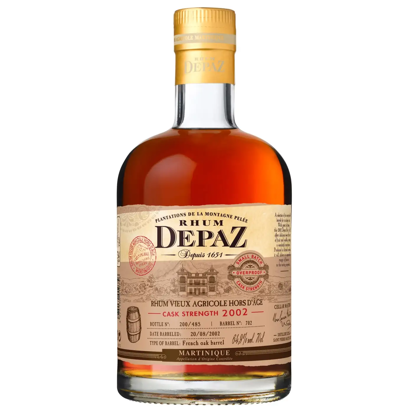 Depaz Small Batch 2002
