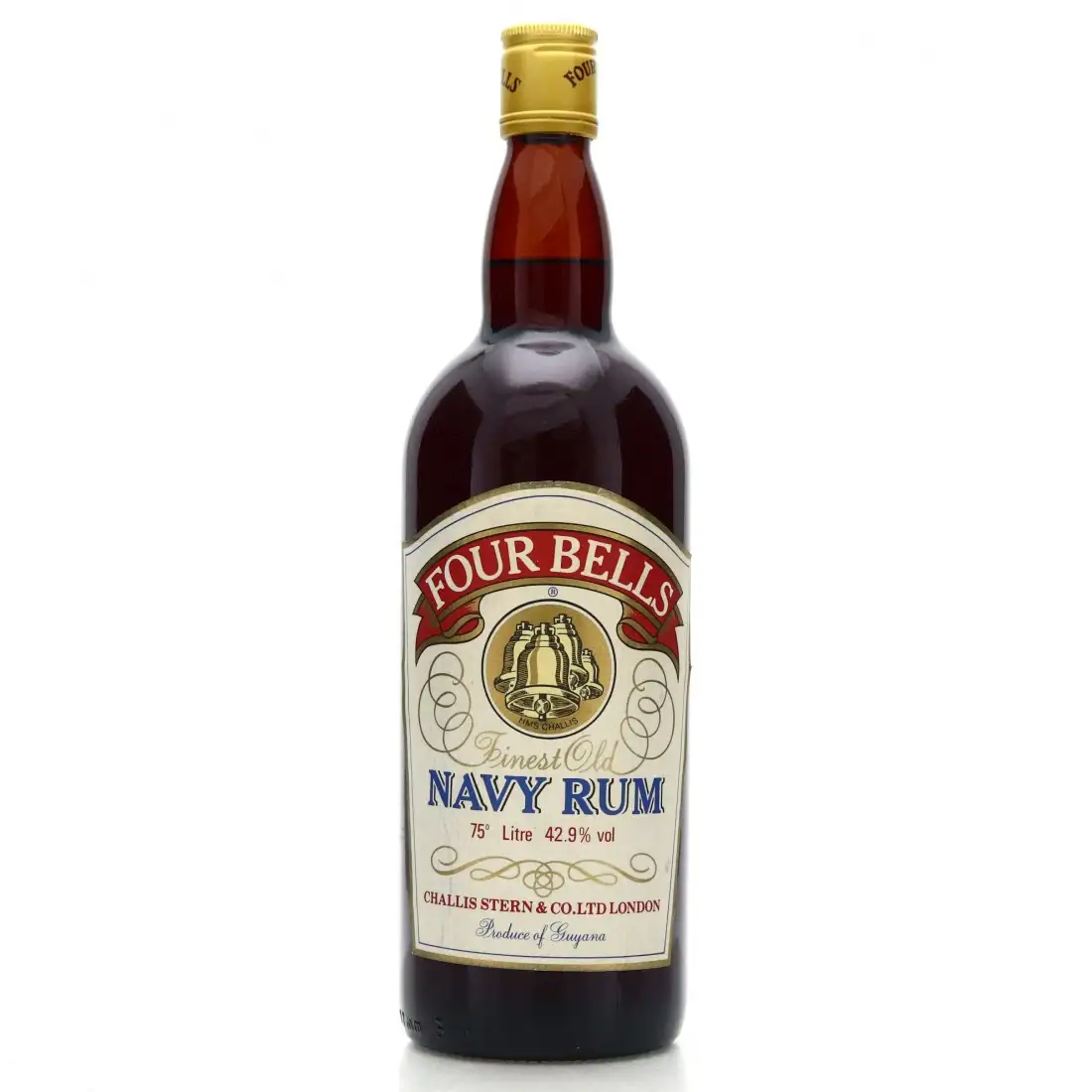 Four Bells Navy Rum 1970