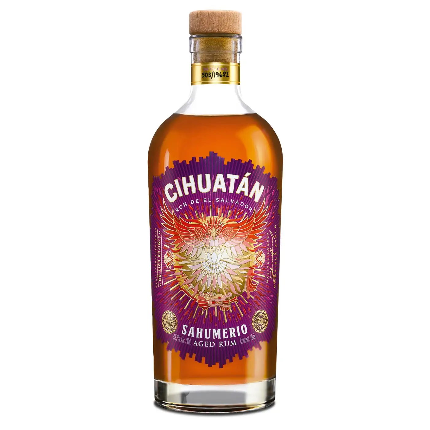 Licorera Cihuatán Cihuatán Sahumerio Aged Rum 2006
