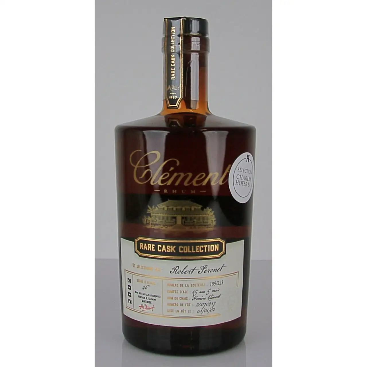Charles Hofer Clément Rare cask collection 2002