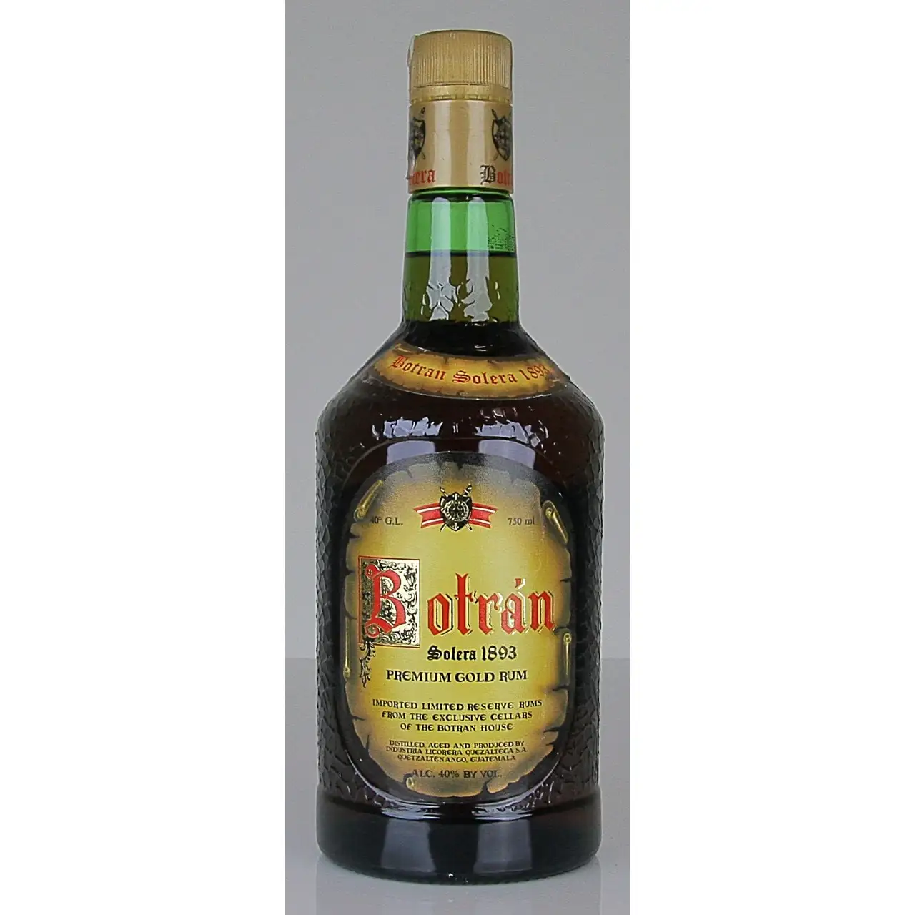 Ron Botran Solera 1893 Premium Gold Rum First Edicion