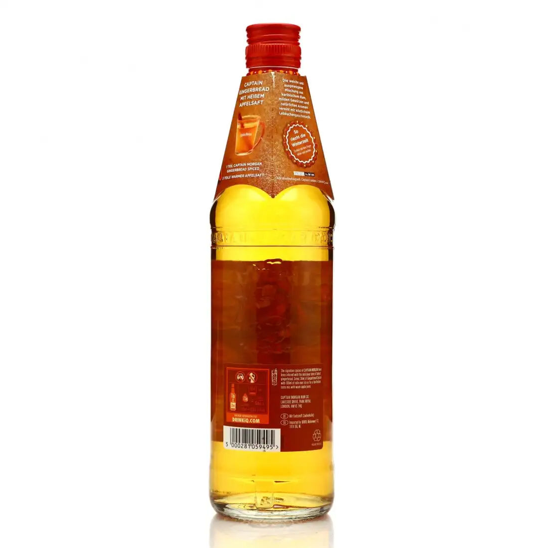 Captain Morgan Gingerbread Spiced 50cl bottle — view 2