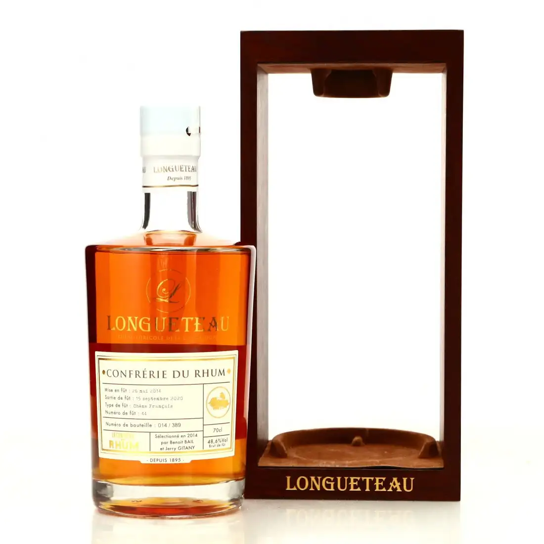 La Confrérie du Rhum Longueteau Single Cask XO 2014