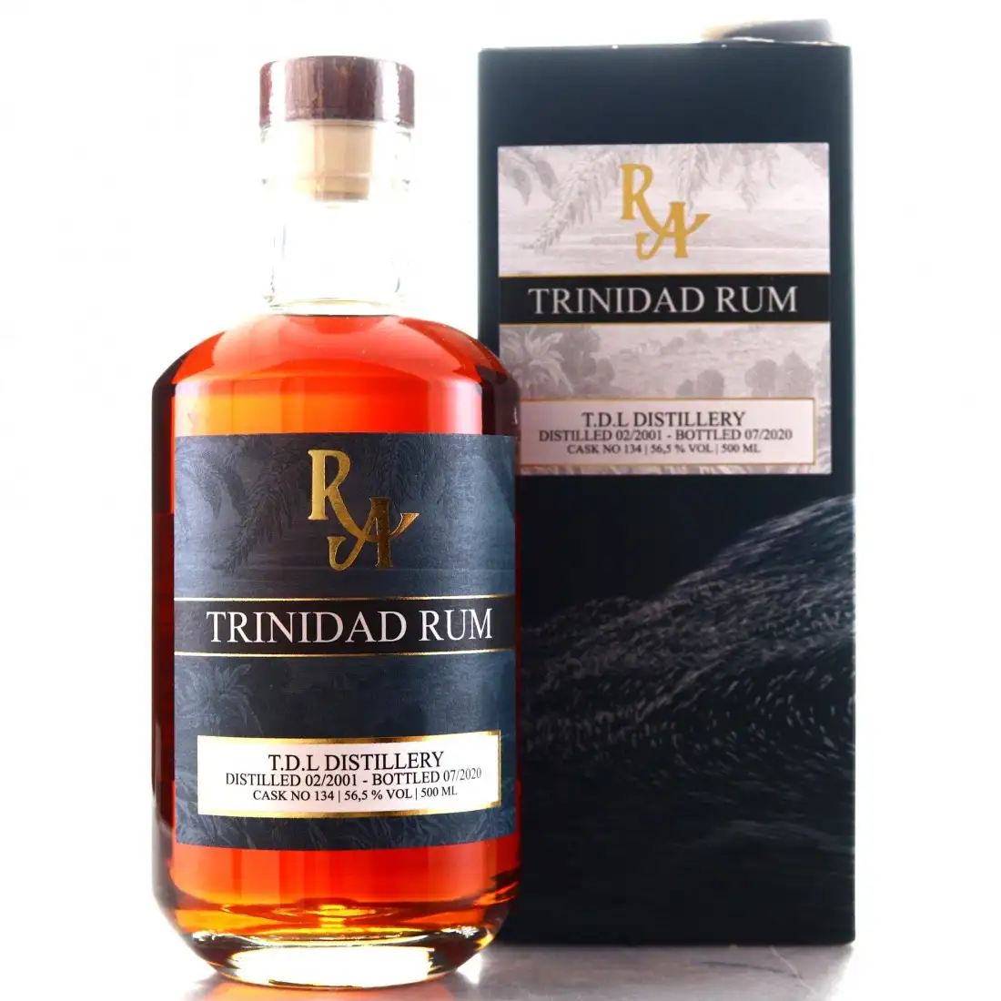 T.D.L RA Trinidad Rum 2001
